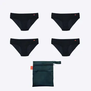 WUKA Period School Set - Hipster 4 Pack