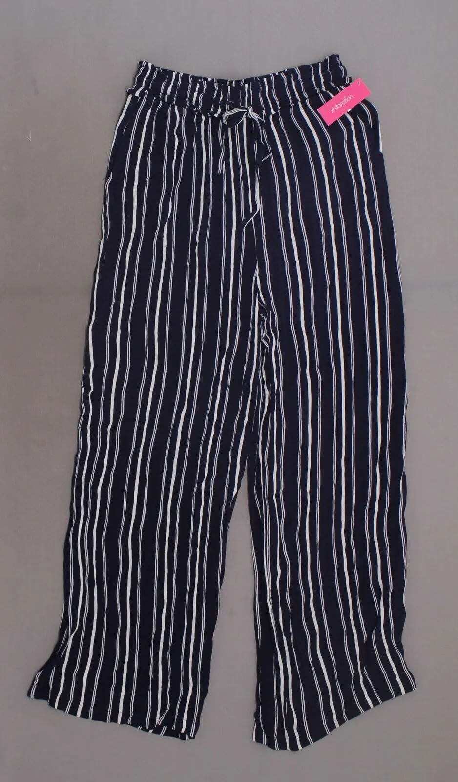 Xhilaration Women's Tie-Front Paperbag Waist Palazzo Pants