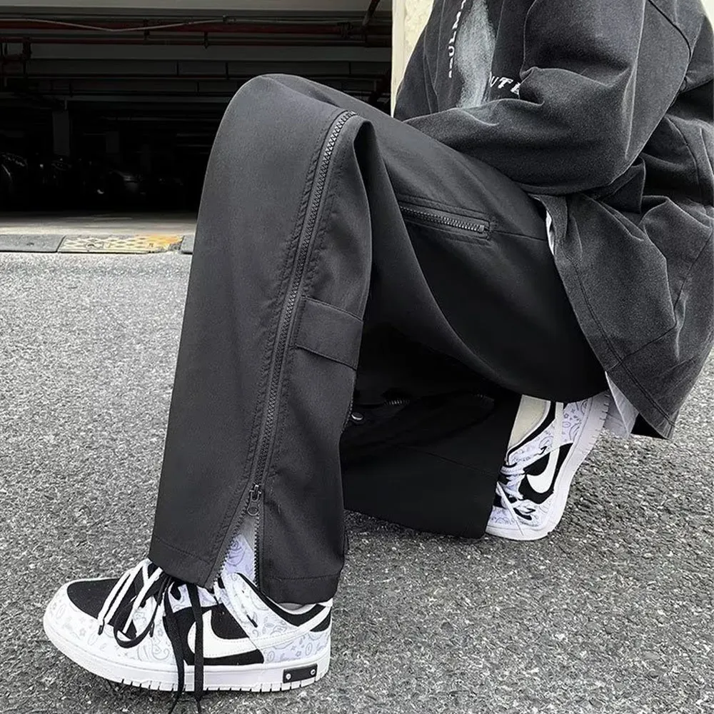 Zipper Stripe Sweatpants