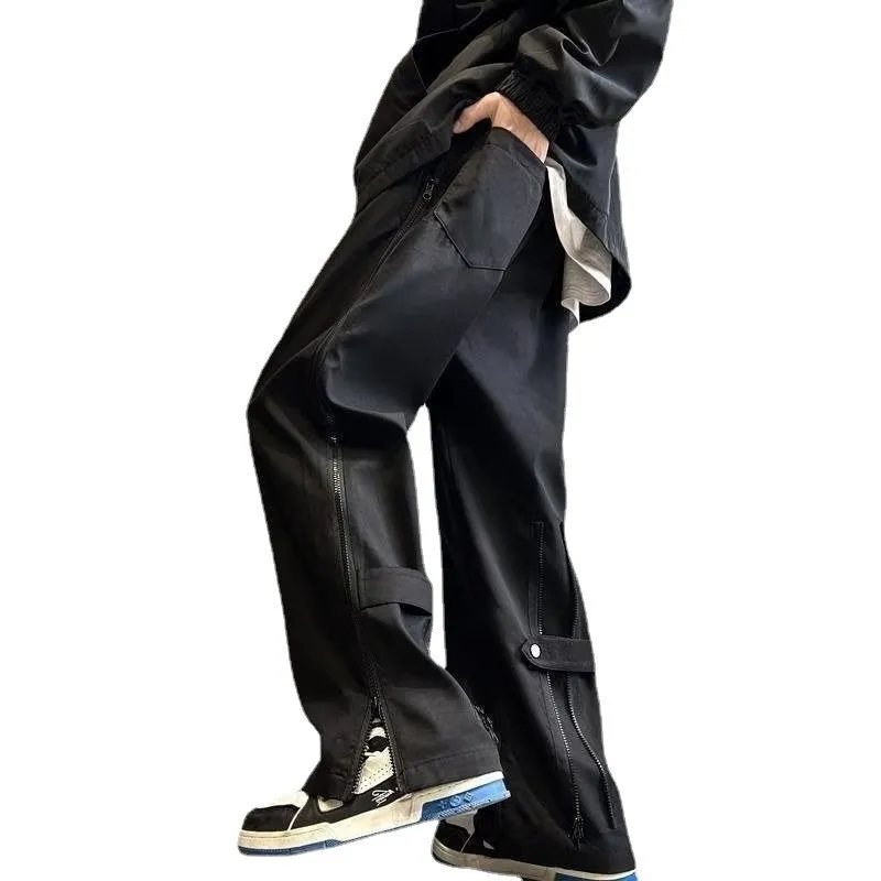 Zipper Stripe Sweatpants