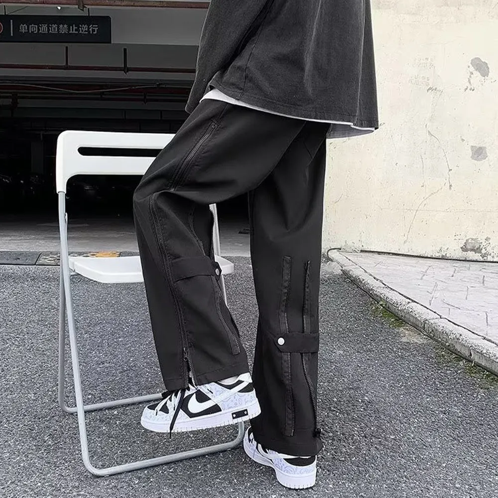 Zipper Stripe Sweatpants